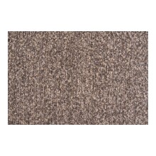 Sofa >Aurora< in Braun, Polyester - 226x69x106cm (BxHxT)