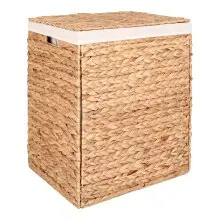 Wäschekorb >Passo< in Braun - 43x55x32 (BxHxT)