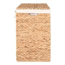 Wäschekorb >Passo< in Braun - 43x55x32 (BxHxT)