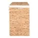 Wäschekorb >Passo< in Braun - 43x55x32 (BxHxT)