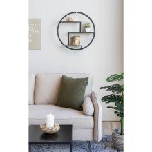 Dekoschale >Rio< in Teak, Massivholz - 20x8x20cm (BxHxT)