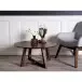 Dekovase >San-Marino< in Natur, Teak - 18x25x15cm (BxHxT)