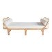 Daybed >Teramo< in Natur, Rattan - 99x75x220cm (BxHxT)