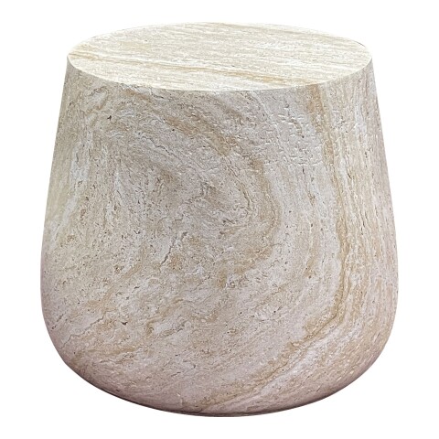 Gartentisch >Bonn< in Fibreclay, natur - 47,5x41x47,5 (BxHxT)