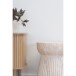 Gartentisch >Bonn< in Fibreclay natur, 95% MgO, 5% Glasfasern - 37x43x37 (BxHxT)