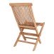 Gartenstuhl >Toledo< (2er-Set) in Teak, Massivholz - 46x89x62cm (BxHxT)