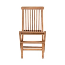 Kinderklappstuhl >Toledo< (2er-Set) in Teak, Massivholz - 31x58x42cm (BxHxT)