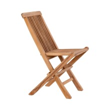 Kinderklappstuhl >Toledo< (2er-Set) in Teak, Massivholz - 31x58x42cm (BxHxT)