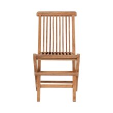 Kinderklappstuhl >Toledo< (2er-Set) in Teak, Massivholz - 31x58x42cm (BxHxT)