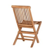 Kinderklappstuhl >Toledo< (2er-Set) in Teak, Massivholz - 31x58x42cm (BxHxT)