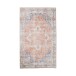 Teppich >Havanna< in Blau / Orange, Chenille-Polyester - 160x1x230cm (BxHxT)