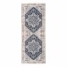 Teppich >Havanna< in Blau, Chenille-Polyester - 80x1x200cm (BxHxT)