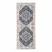 Teppich >Havanna< in Blau, Chenille-Polyester - 80x1x200cm (BxHxT)