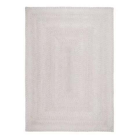 Teppich >Menorca< in Beige, PET Recycelter Kunststoff - 140x1x200cm (BxHxT)