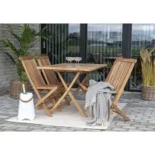 Teppich >Menorca< in Beige, PET Recycelter Kunststoff - 140x1x200cm (BxHxT)