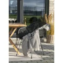 Teppich >Menorca< in Beige, PET Recycelter Kunststoff - 140x1x200cm (BxHxT)