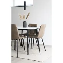 Teppich >Menorca< in Beige, PET Recycelter Kunststoff - 140x1x200cm (BxHxT)