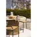Teppich >Menorca< in Beige, PET Recycelter Kunststoff - 180x1x180cm (BxHxT)