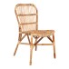 Rattanstuhl >Prado< in Braun, Rattan - 46x90x60cm (BxHxT)