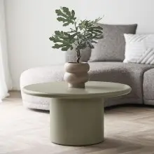 Couchtisch >Nagano< in Grün, MDF - 40x80cm (HxD)