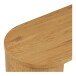 Konsolentisch >Bibione< in Eiche, MDF, Dekor - 38x75x114cm (BxHxT)