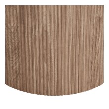 Esstisch >Athens< in weiss / Dunkelbraun, Keramik, MDF, Dekor - 76x120cm (HxD)