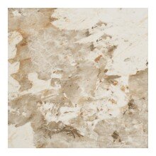 Esstisch >Athens< in weiss / Dunkelbraun, Keramik, MDF, Dekor - 76x120cm (HxD)