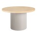 Esstisch >Solva< in Sand / Esche, MDF furniert - 120x75cm (LxH)