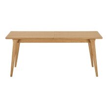 Kulissen-Esstisch >Darwin< (ausziehbar) in Eiche, MDF furniert - 180/230x75x90cm (BxHxT)