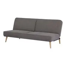 Schlafsofa >Swan< in Braun, 100% Polyester -...