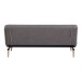 Schlafsofa >Swan< in Braun, 100% Polyester - 83x186cm (HxT)