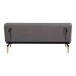 Schlafsofa >Swan< in Braun, 100% Polyester - 83x186cm (HxT)