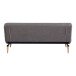 Schlafsofa >Swan< in Braun, 100% Polyester - 83x186cm (HxT)