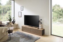 Lowboard >Lorena< stehend / hängend, schwarz,...