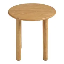 Beistelltisch >Jena< in Eiche, Massivholz - 40x40cm...