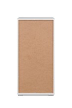 Regal >Fyn<  Weiss oder Artisan Eiche Dekor - 46x96,5x33,5cm (BxHxT)