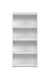 Regal >Fyn<  Weiss oder Artisan Eiche Dekor - 46x96,5x33,5cm (BxHxT)