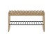 Garderoben-Set >BANTRY< (3-teilig) in Eiche / schwarz - 100x190x30 (BxHxT)