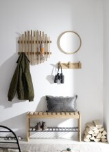 Garderoben-Set >Bantry< (4-teilig) in Eiche  -...