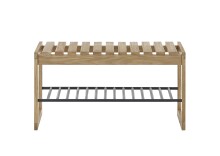 Garderoben-Set >Bantry< (4-teilig) in Eiche  - 100x190x30 (BxHxT)