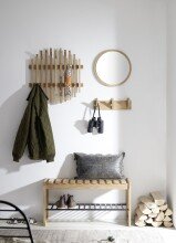 Garderoben-Set >Bantry< (4-teilig) in Eiche  -...