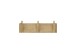 Garderoben-Set >Bantry< (4-teilig) in Eiche  - 100x190x30 (BxHxT)