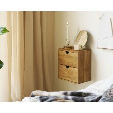 Hängeschrank >Townsville< in Eiche, Massivholz...