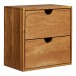 Hängeschrank >Townsville< in Eiche, Massivholz - 30x30x18cm (BxHxT)