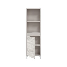 Standregal >VANYA< in Kaschmir / Velho Weiß - 49x174x28 (BxHxT)