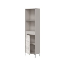 Standregal >VANYA< in Kaschmir / Velho Weiß - 49x174x28 (BxHxT)