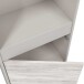 Standregal >VANYA< in Kaschmir / Velho Weiß - 49x174x28 (BxHxT)