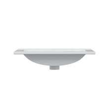 Waschtisch-Set >ECO KIT< in Weiß glänzend - 60x50x45 (BxHxT)