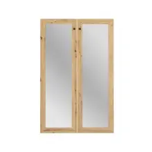 Glastür >TREVONE< (2er-Set) in Artisan Eiche...