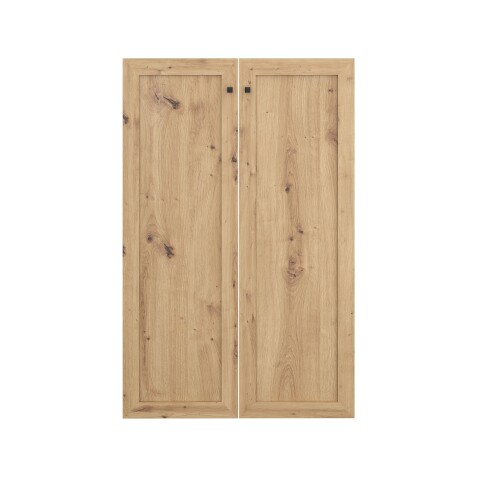 Türfront >TREVONE< (2er-Set) in Artisan Eiche Dekor - 69,9x108,5x1,5cm (BxHxT)